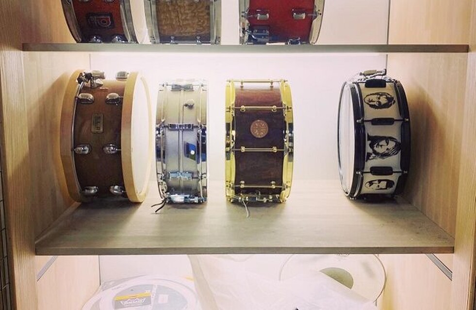 Ludwig Acrolite & Truth Cusrom Drums Aaron Gilespie 2