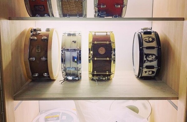 Ludwig Acrolite & Truth Cusrom Drums Aaron Gilespie 2
